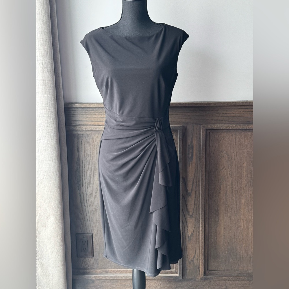 American Living Womens Classic Dardanelle Sheath Dress Size 10 Black NWT - Picture 2 of 10